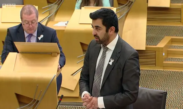 Transport Minister Humza Yousaf