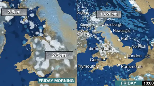 Weather map composite