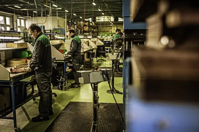 Workers in a factory