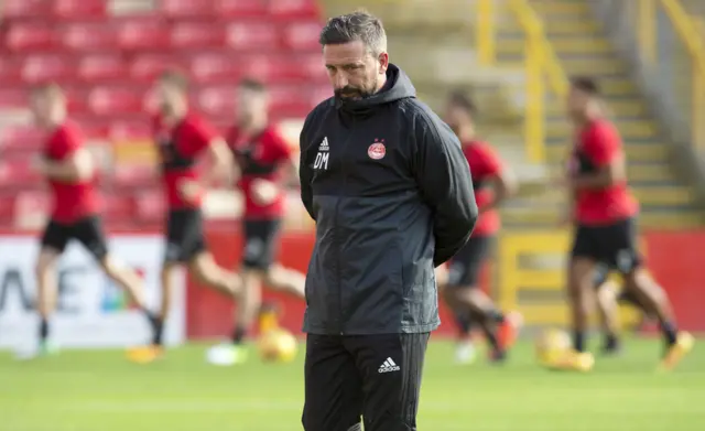 Aberdeen manager Derek McInnes