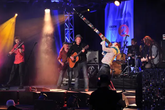 Levellers performing at the 2011 BBC Radio 2 Folk Awards