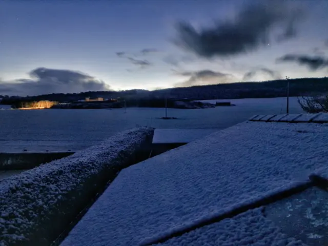 Snow on the Shropshire Hills