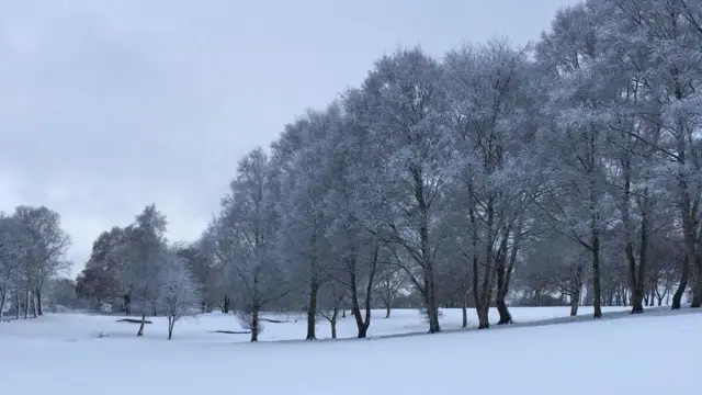 Snow in Shropshire