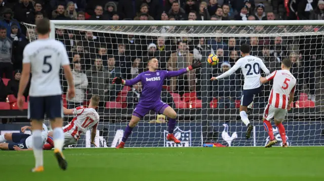 Stoke City's Shawcross scores an own goal