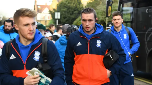 Birmingham City players