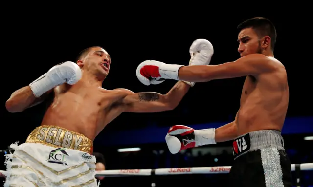 Lee Selby punches