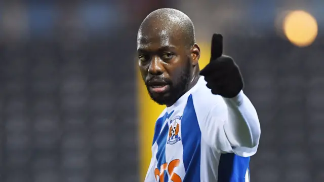 Kilmarnock midfielder Youssouf Mulumbu