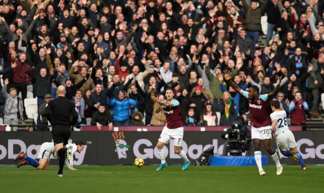 Marko Arnautovic and Michail Antonio