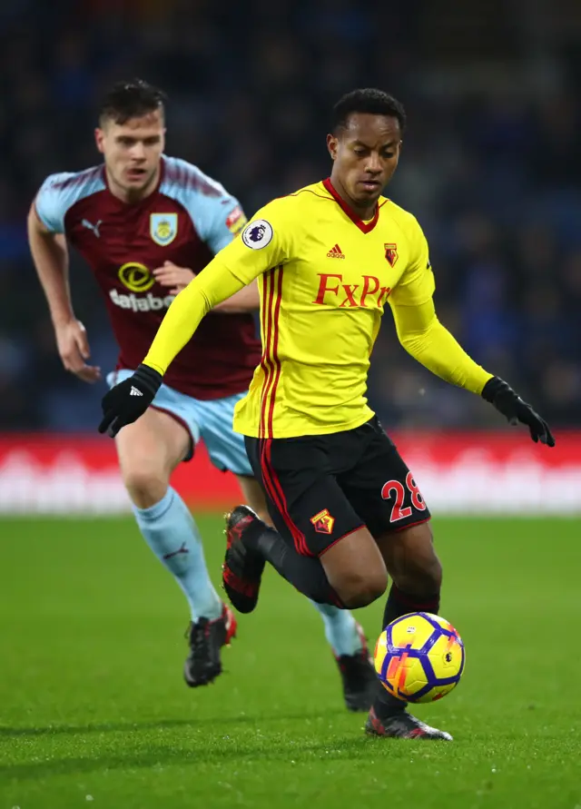 Watford's Andre Carrillo