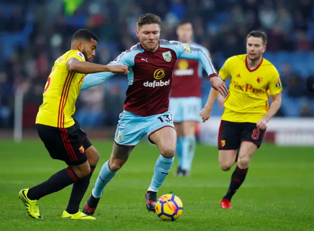 Burnley's Jeff Hendrick