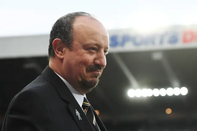 Newcastle boss Rafa Benitez