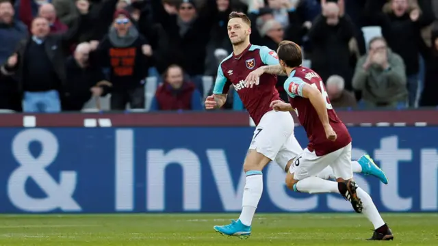 West Ham celebrate