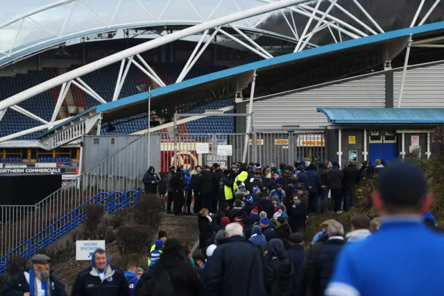 Huddersfiedl Town fans