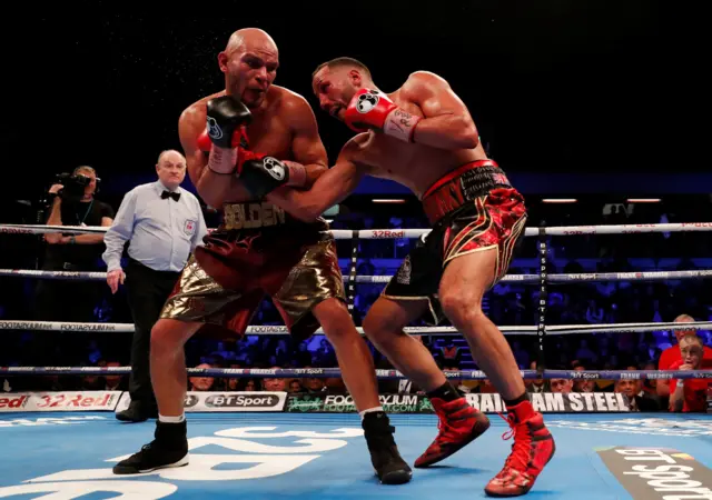 Caleb Truax and James DeGale