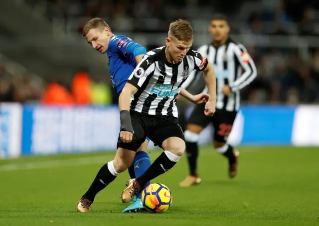 Newcastle's Matt Ritchie