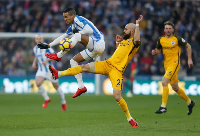 Tom Ince of Huddersfield