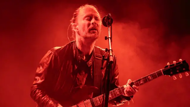 Thom Yorke of Radiohead