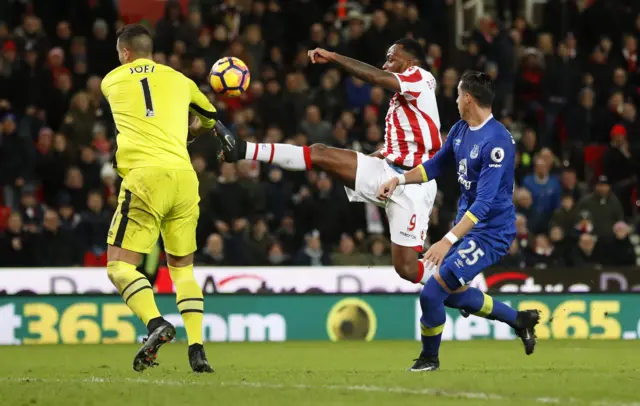 Saido Berahino shoots