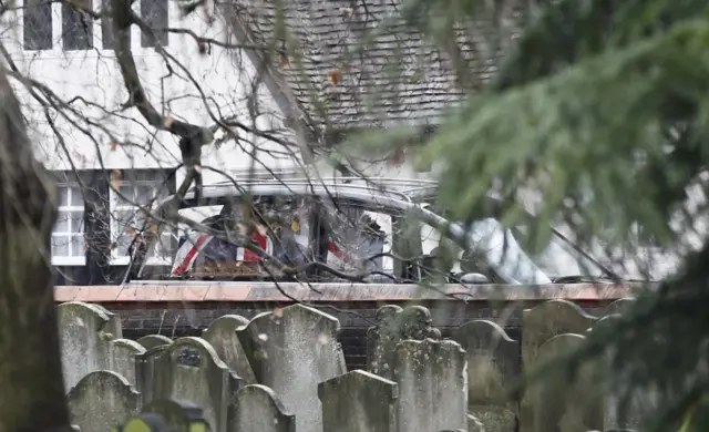 Graham Taylor's hearse