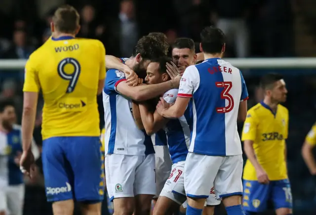 Blackburn celebrate