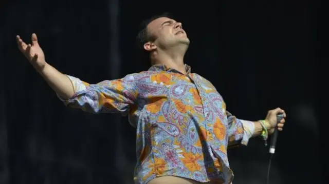 Samuel T Herring of Future Islands