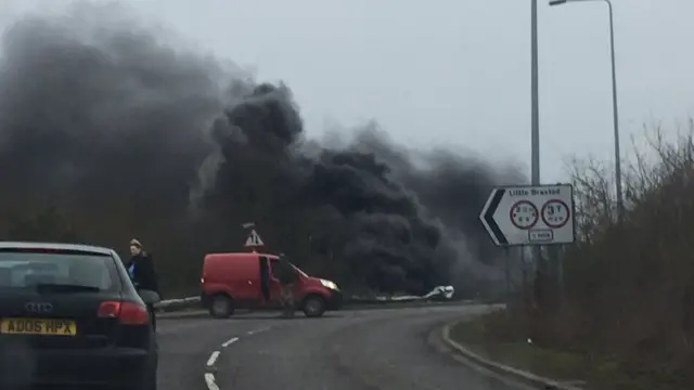 Lorry crash