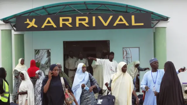 Kano airport in Nigeria