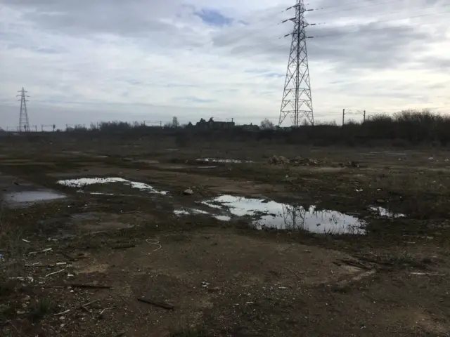 The site where the depot will be built