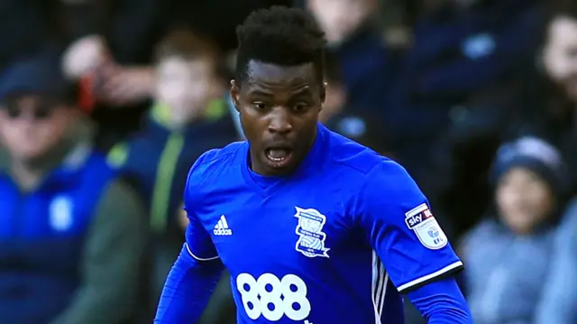 Birmingham City left-back Cheick Keita