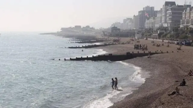 Eastbourne beach