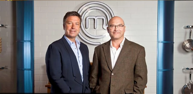 John Torode on left with Greg Wallace