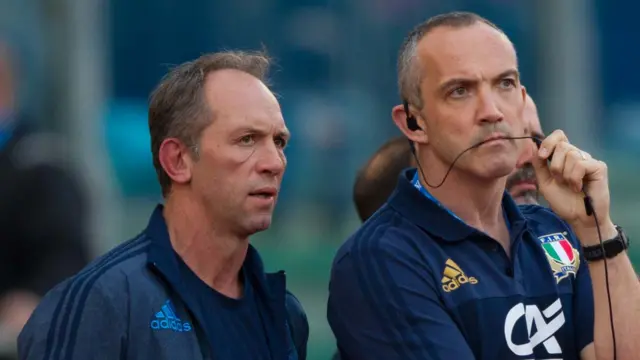 Brendan Venter and Conor O'Shea