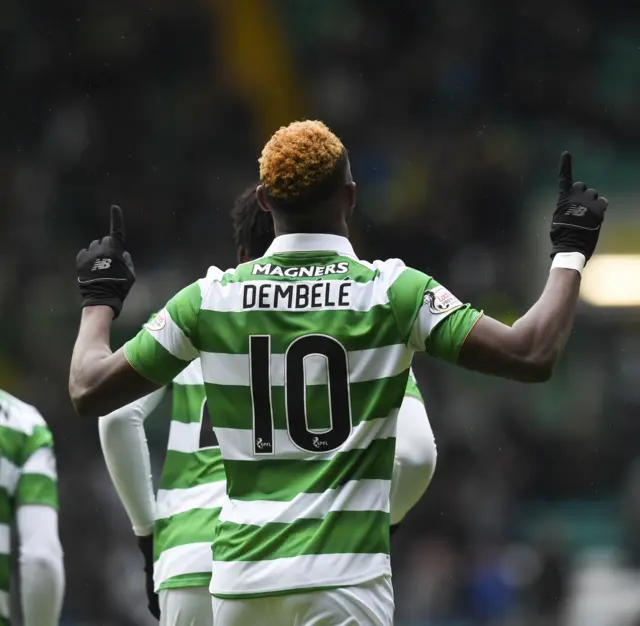 Moussa Dembele has scored 25 goals for the season