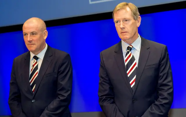 Mark Warburton and Dave King