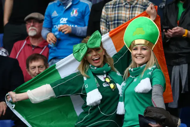 Ireland fans