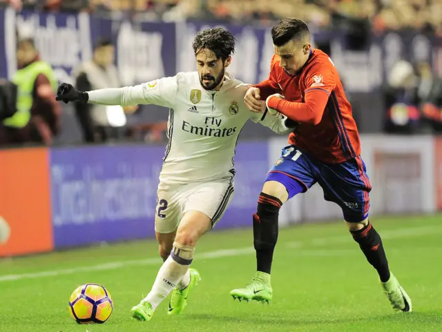 Isco in action