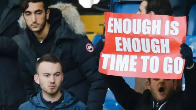 Anti-Arsene Wenger banner