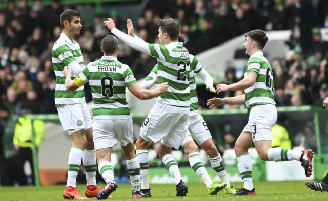 Celtic are in charge at home to Inverness CT