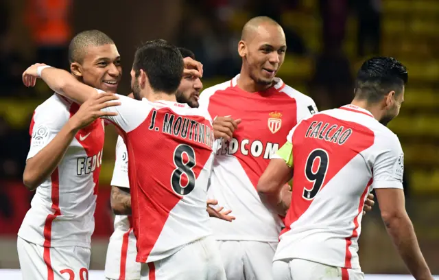 Monaco celebrate