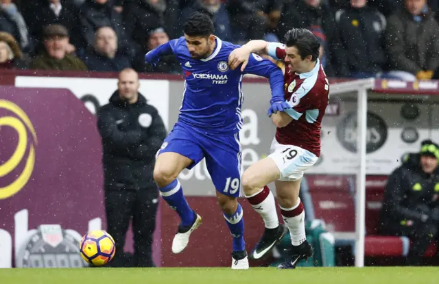 Diego Costa in action