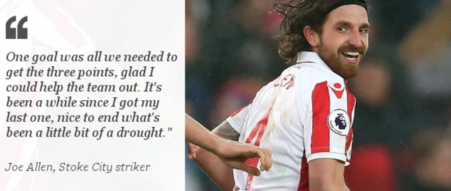 Joe Allen quote