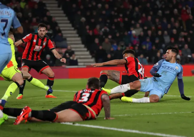 Aguero's goal - or was it Mings'?