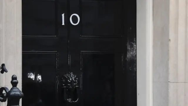 10 Downing Street door