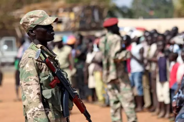 South Sudan Soldier