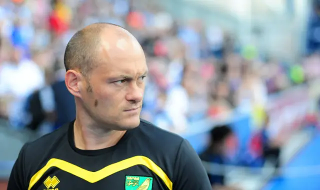 Norwich City boss Alex Neil