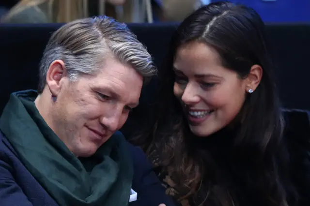 Bastian Schweinsteiger and Ana Ivanovic