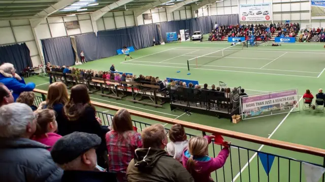 Tennis tournament in Shrewsbury