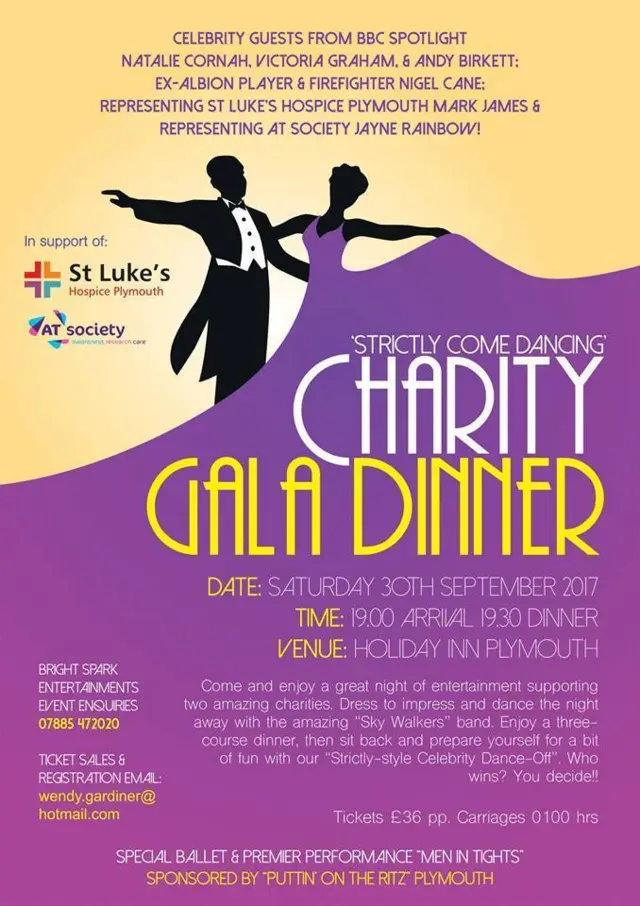 Gala dinner poster