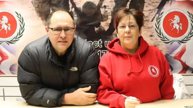 Stephen Robertson and Cheryl Hall