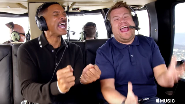 Will Smith and James Cordon